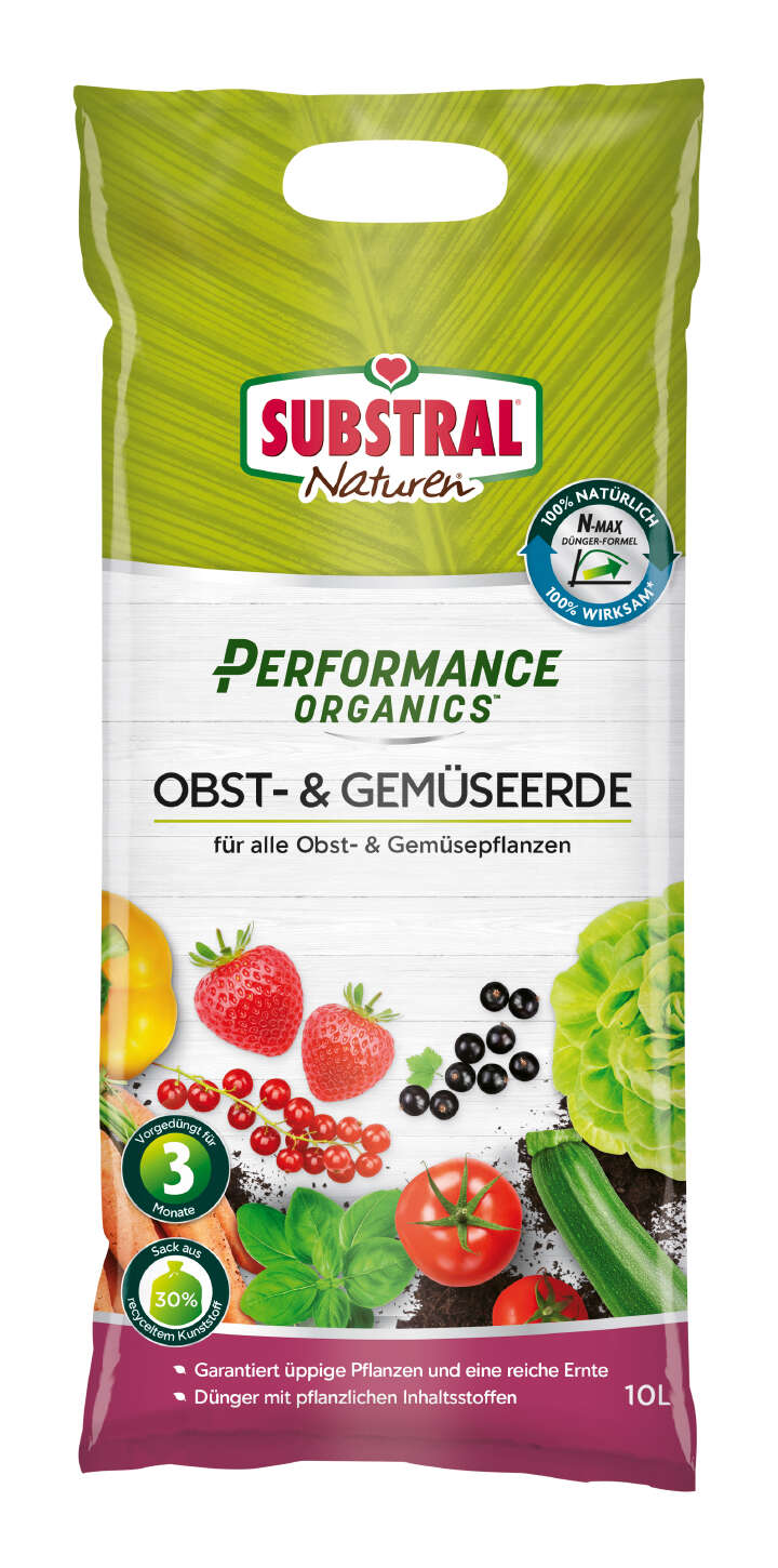 SUBSTRAL Naturen Performance Organics Obst- & Gemüseerde